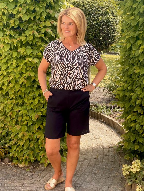 SoyaConcept Lenise 5 Shirt zwart - Afbeelding 4