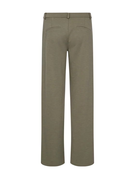 Freequent Nanni Flare Broek deep lichen green melange - Afbeelding 6
