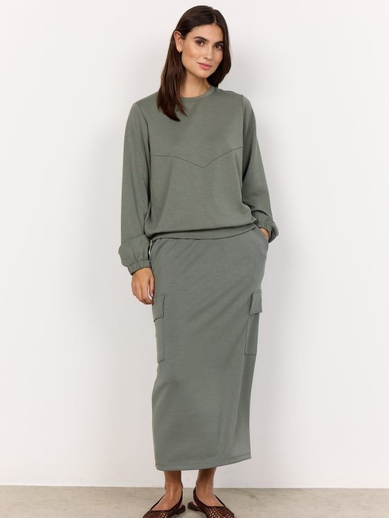 SoyaConcept Banu 220 sweater Trui misty green - Afbeelding 2