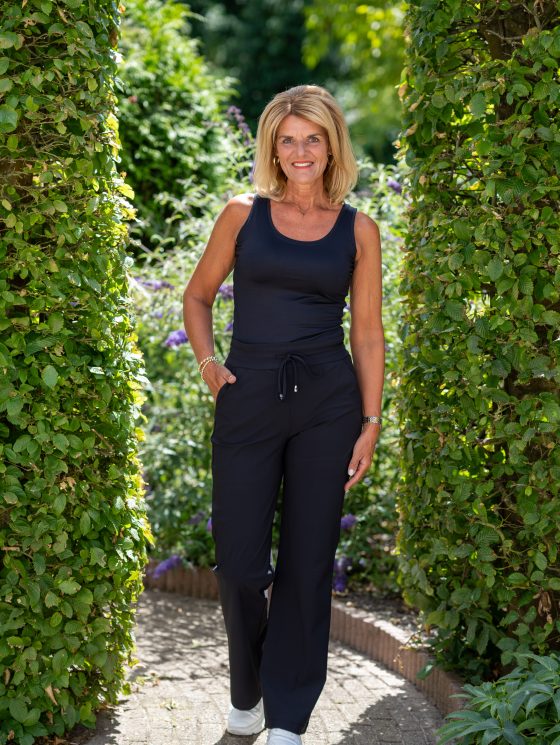 Mi Piace Travelbroek Recht Dikkere Kwaliteit 202136 zwart - Afbeelding 2