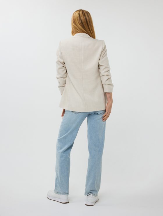 Esqualo Blazer Linen Look sand SP25.10010 - Afbeelding 5