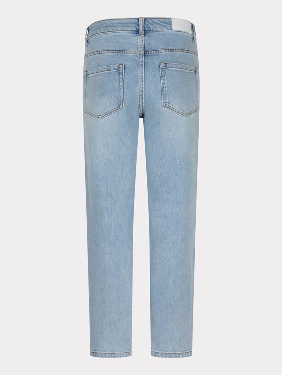 Esqualo Embroidery Jeans Broek denim blauw SP25.12009 - Afbeelding 7