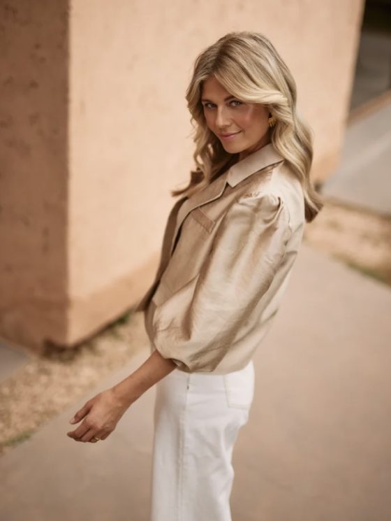 Nukus Naomi Jacket goud