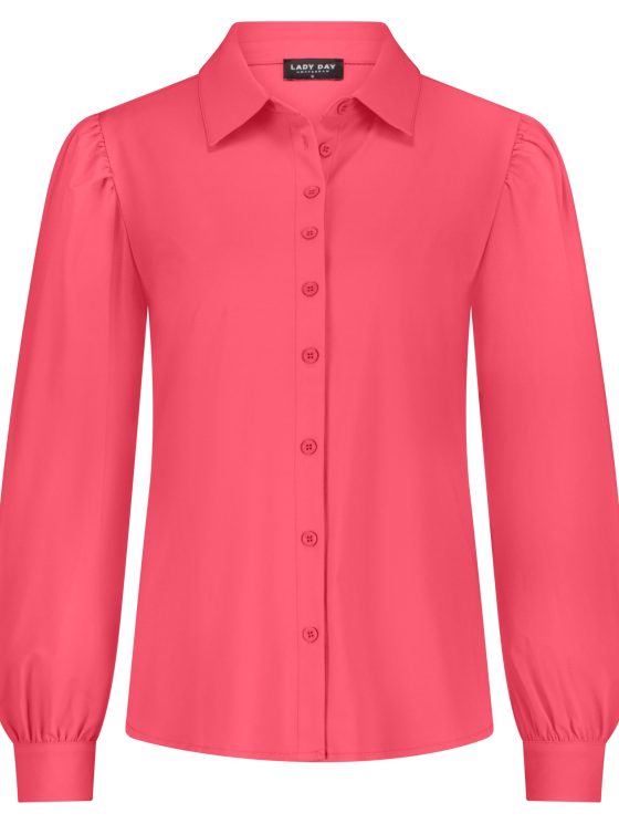 Lady Day Travelstof Philly Blouse coral sunset