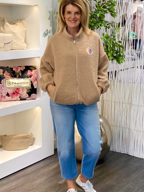 Azzurro Teddy Jasje 6678 camel - Afbeelding 3