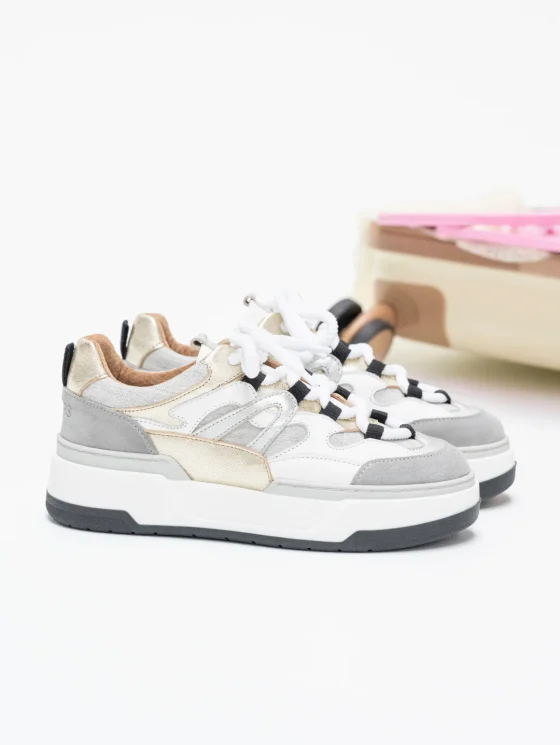 DWRS Walton Sneaker denim champagne/grey