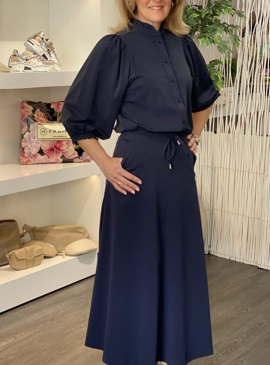 Mi Piace Travelstof Rok donkerblauw 202123