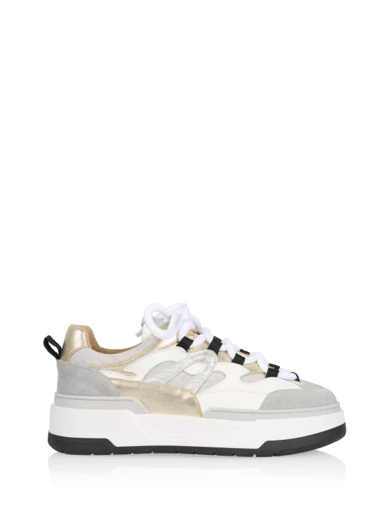 DWRS Walton Sneaker denim champagne/grey - Afbeelding 4