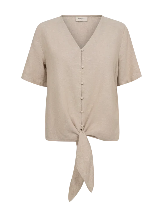 Freequent Lava Blouse sand melange - Afbeelding 5