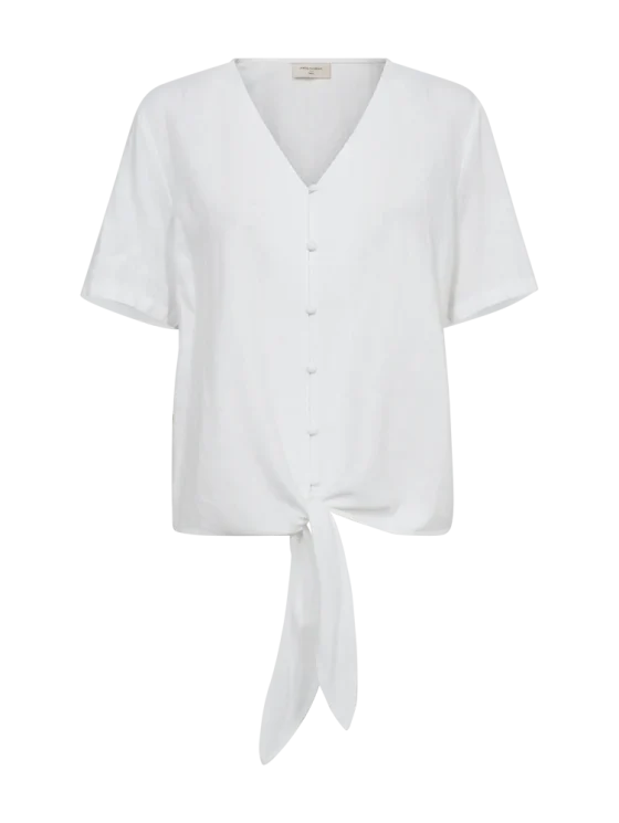 Freequent Lava Blouse brilliant white - Afbeelding 5