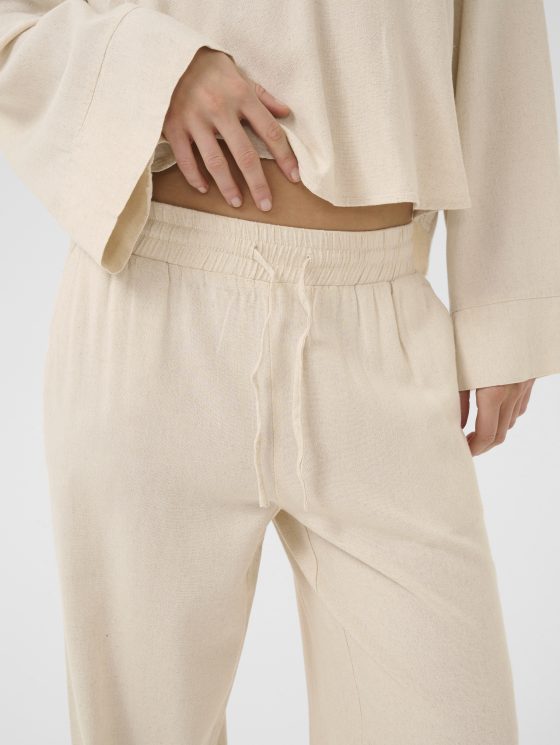 My Essential Jeans Wardrobe DiasMW Broek almond milk melange - Afbeelding 5