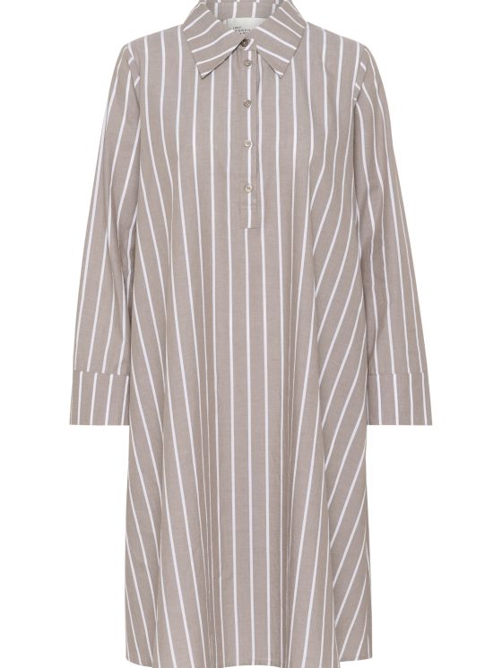 My Essential Wardrobe KionaMW Jurk walnut striped - Afbeelding 5