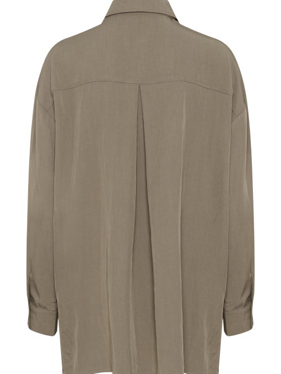 My Essential Wardrobe GildaMW Boxy Shirt walnut - Afbeelding 6