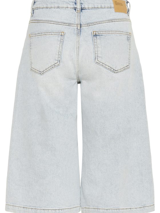 My Essential Jeans Wardrobe DangoMW 139 High X-Wide Shorts light blue retro wash - Afbeelding 7