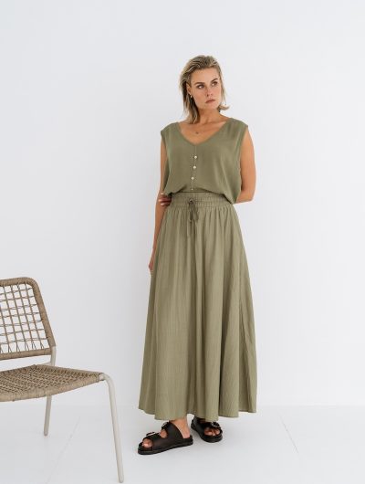 Maicazz Nelvanie Blouse light army