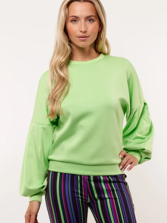 Fluresk comfy Dee Sweater fresh lime