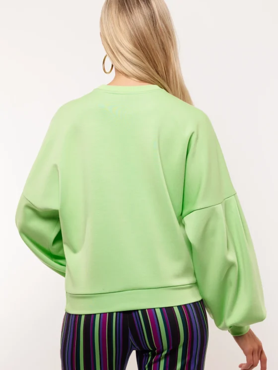 Fluresk comfy Dee Sweater fresh lime - Afbeelding 2