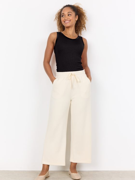SoyaConcept Banu 26 Broek 7/8 creme - Afbeelding 5