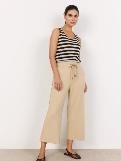 SoyaConcept Banu 26 Broek 7/8 zand