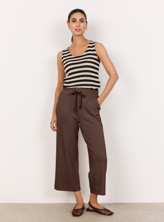 SoyaConcept Banu 26 Broek 7/8 hot fudge
