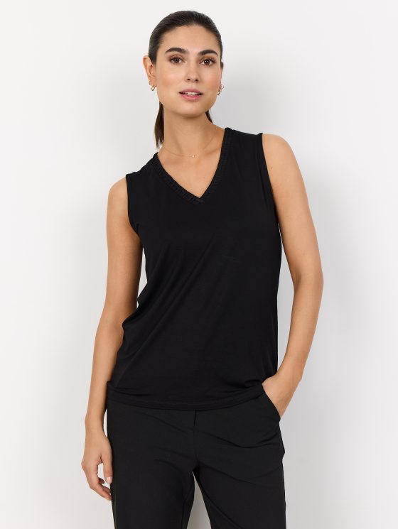 SoyaConcept Marica 196 Top zwart - Afbeelding 2