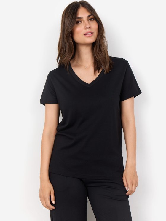 SoyaConcept Derby 2 Shirt zwart