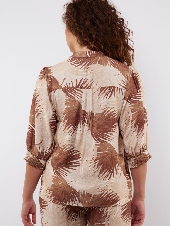 C&S Shiba Blouse offwhite/tiger eye - Afbeelding 3