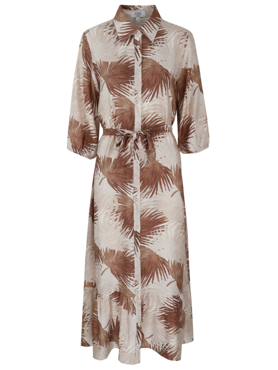 C&S Sally Jurk offwhite / tiger eye - Afbeelding 2