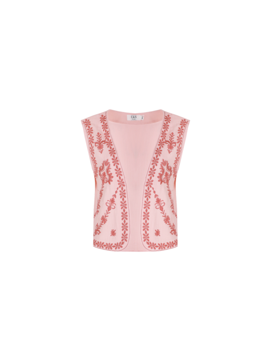 C&S Ardentes Gilet ballet pink - Afbeelding 4