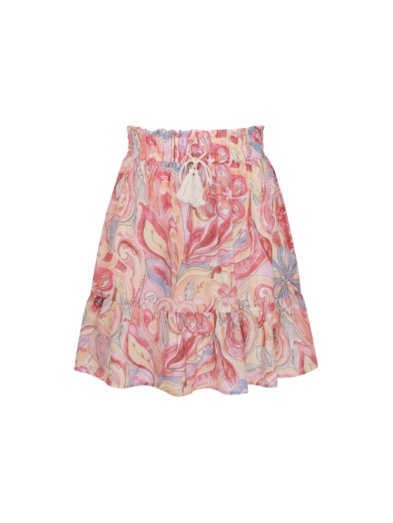 C&S Barcelona Rok ballet pink / jade green - Afbeelding 5