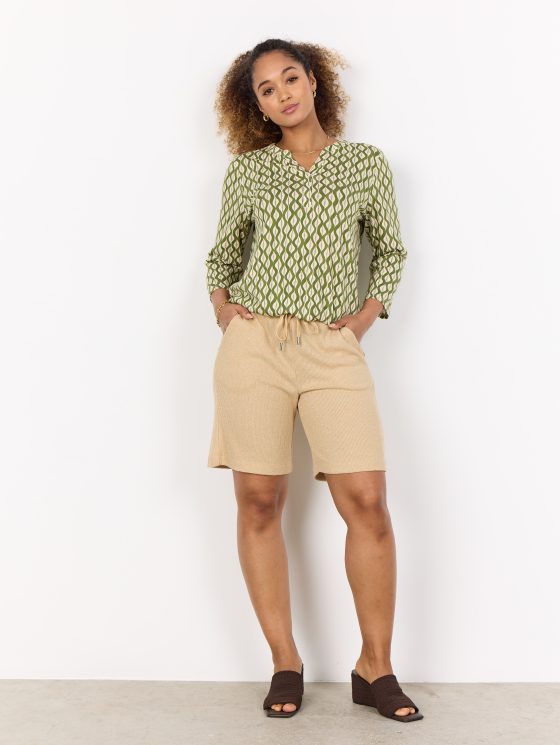 SoyaConcept Felicity AOP 507 Blouse callisto green - Afbeelding 2