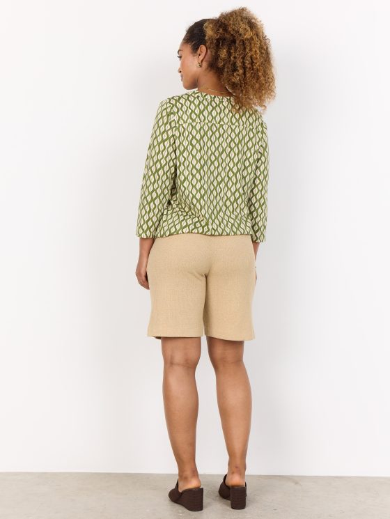 SoyaConcept Felicity AOP 507 Blouse callisto green - Afbeelding 3
