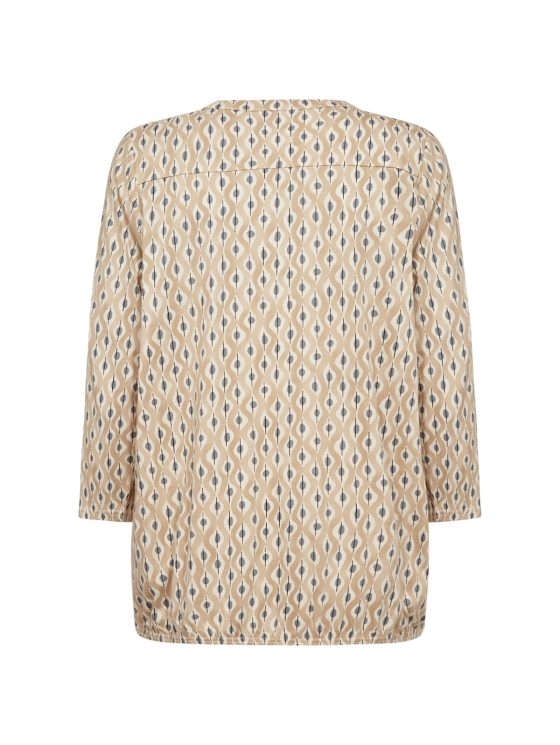 SoyaConcept Felicity AOP 507 Blouse zand - Afbeelding 5