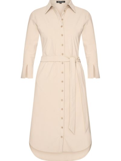 Mi Piace Travelstof Jurk beige 202092