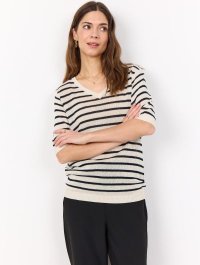 SoyaConcept Luanna 4 Shirt donkerblauw