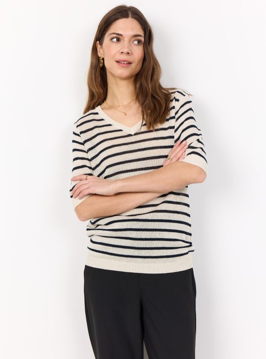 SoyaConcept Luanna 4 Shirt donkerblauw
