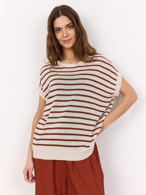 SoyaConcept Luanna 5 Shirt rusty red brown - Afbeelding 2