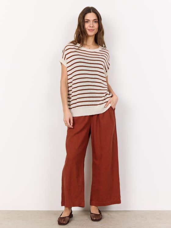 SoyaConcept Luanna 5 Shirt rusty red brown - Afbeelding 3