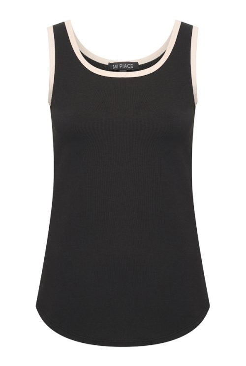 Mi Piace Modal Top zwart kit 2020062 - Afbeelding 4