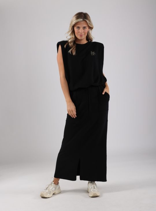 Nukus Maartje Lurex Rok zwart