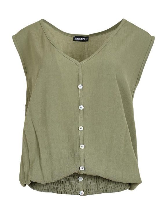 Maicazz Nelvanie Blouse light army - Afbeelding 3