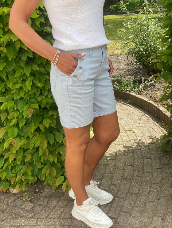 Red Button Bibette Short Denim Stripe bleachblue - Afbeelding 5