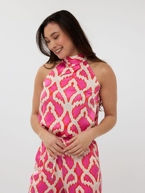 Esqualo Top Halter Disco Spark HS25.15213 print - Afbeelding 2