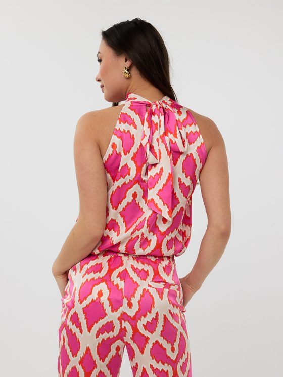 Esqualo Top Halter Disco Spark HS25.15213 print - Afbeelding 5