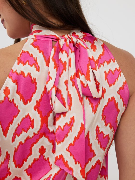 Esqualo Top Halter Disco Spark HS25.15213 print - Afbeelding 4