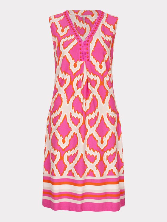 Esqualo Mouwloze Jurk Beads Disco Spark HS25.30201 print - Afbeelding 6