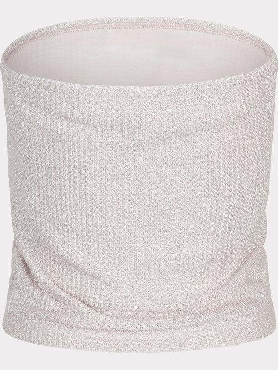 Esqualo Top Bandeau Plisse Glitter HS25.30211 champagne - Afbeelding 6