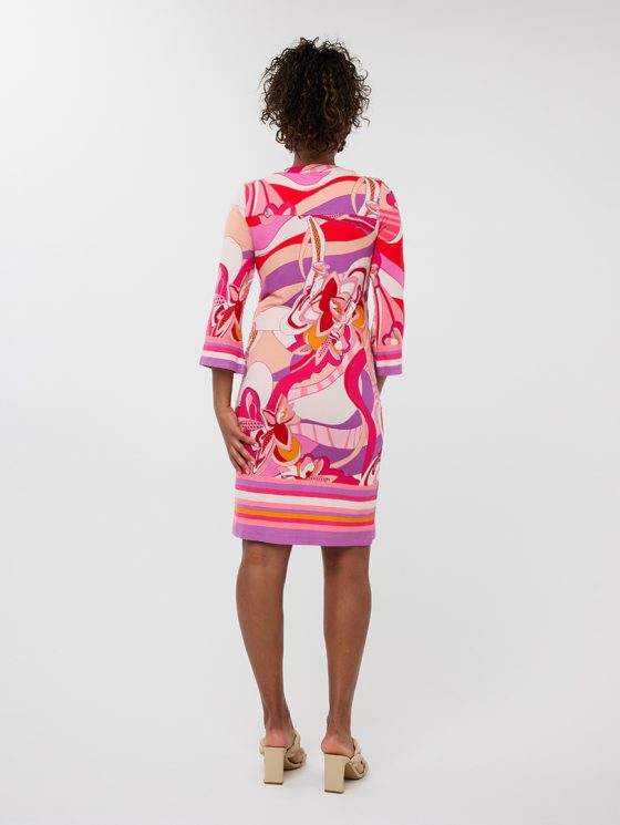 Esqualo Jurk Beads Disco Hit HS25.30216 print - Afbeelding 4