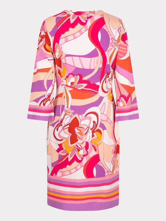 Esqualo Jurk Beads Disco Hit HS25.30216 print - Afbeelding 7