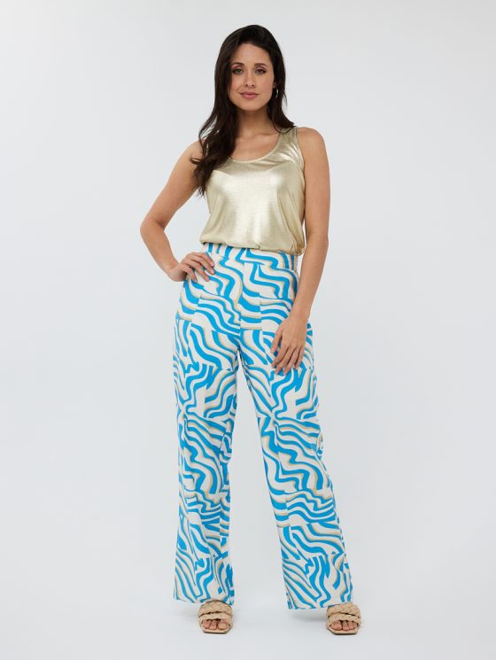 Esqualo Singlet Coated Top HS25.30220 goud - Afbeelding 2